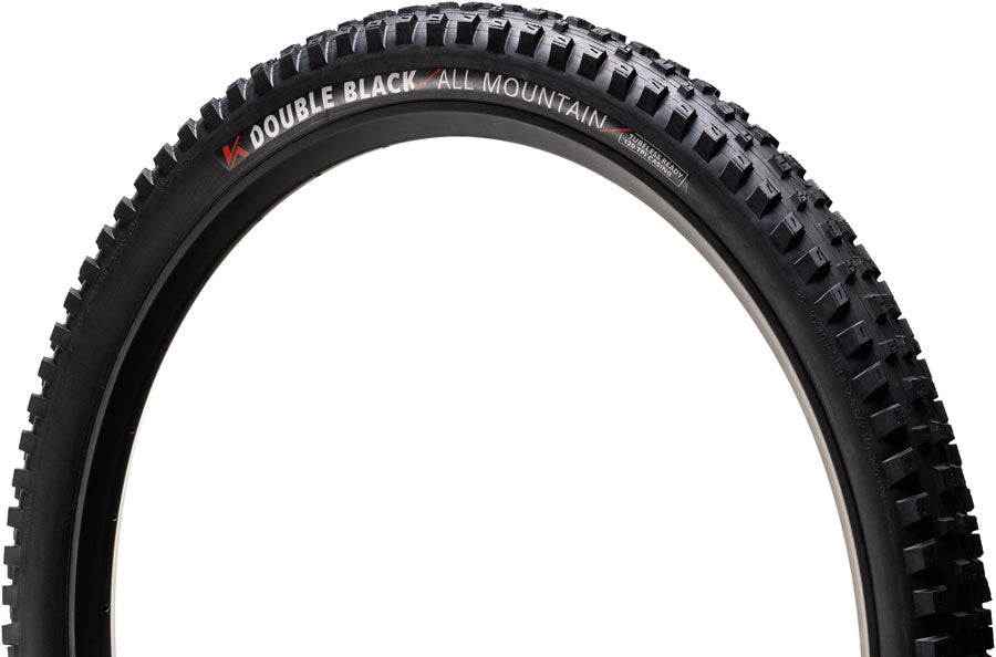 Kenda Double Black Tire - 27.5 x 2.40, Tubeless, Folding, Black, All Mountain, Triple, K-Series