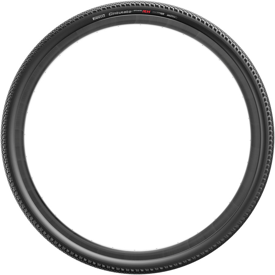 Pirelli Cinturato Gravel RH Tire - 700 x 55, Tubeless, Folding, Black, SmartEVO GR, ProWALL Gravel, High Performance - Tires - Cinturato Gravel RH Tire