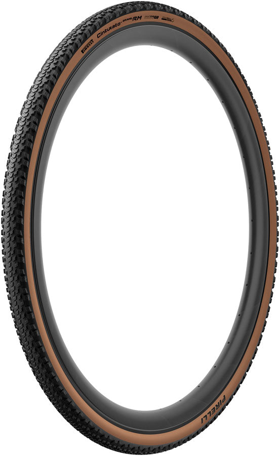 Pirelli Cinturato Gravel RM Tire - 700 x 55, Tubeless, Folding, Classic Tan, SmartEVO GR, ProWALL Gravel, High