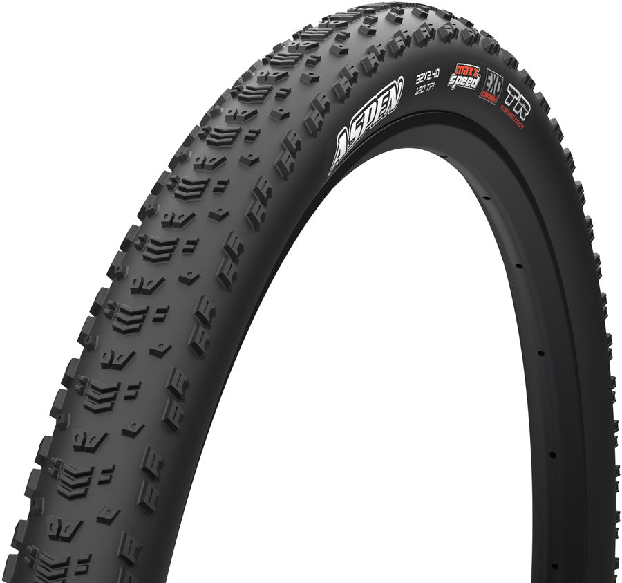 Maxxis Aspen Tire - 32 x 2.4, Tubeless, Folding, Black, MaxxSpeed, EXO MPN: TB00562400 Tires Aspen Tire