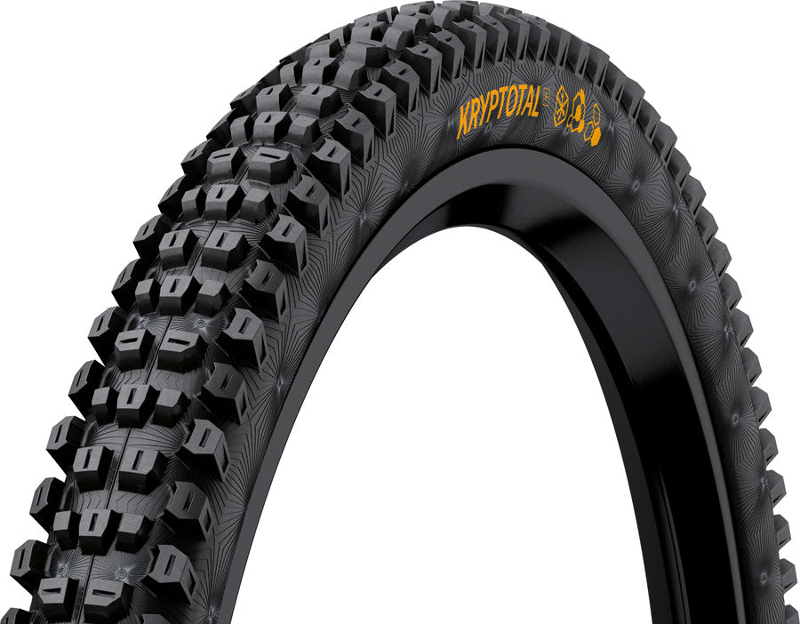 Continental Kryptotal Front Tire - 27.5 x 2.40, Tubeless, Folding, Black, Soft, Trail Casing, E25