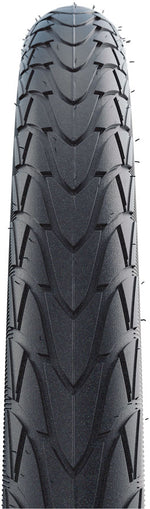 Schwalbe Marathon Racer Tire - 700 x 35, Clincher, Wire, Black/Reflex, RaceGuard, Addix Green, E-50 - Tires - Marathon Racer Tire