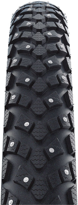 Schwalbe Marathon Winter Plus Tire - 700 x 35, Clincher, Wire, Black/Reflex, Performance, SmartGuard, Winter, 200 Steel - Tires - Marathon Winter Plus Tire