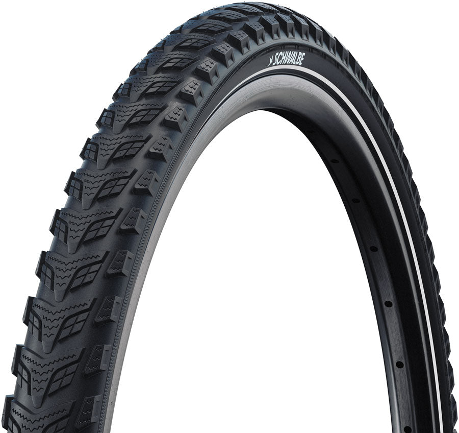 Schwalbe Marathon 365 Tire - 700 x 55 / 29 x 2.20, Clincher, Wire, Black/Reflex, Performance, GreenGuard, Addix 365, MPN: 11159430.01 Tires Marathon 365 Tire