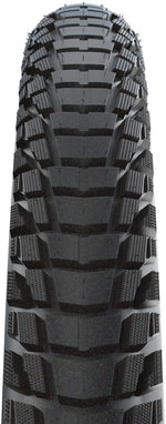 Schwalbe Marathon Plus Tour Tire - 700 x 40, Clincher, Wire, Black/Reflex, Performance, SmartGuard, Addix Green, E-50 - Tires - Marathon Plus Tour Tire