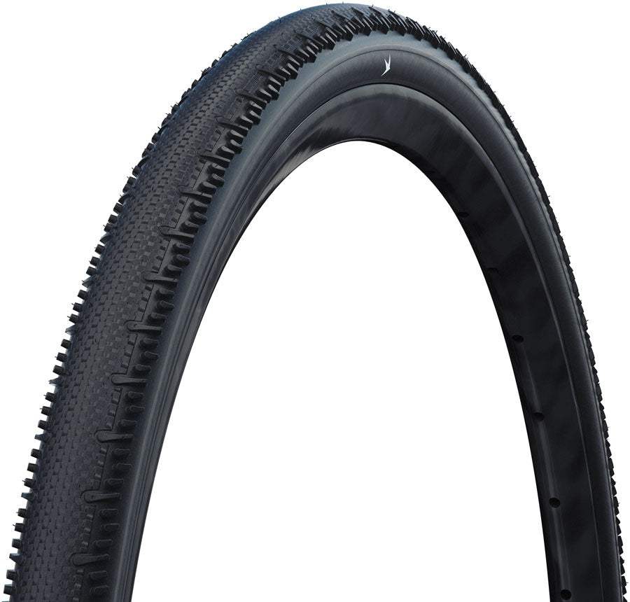 Schwalbe G-One RS Tire - 700 x 35, Tubeless, Folding, Black, Performance, RaceGuard, Addix Green, E-25 MPN: 11654621 Tires G-One RS Tire