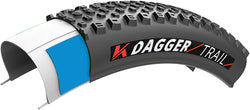 Kenda Dagger Tire - 29 x 2.40, Tubeless, Folding, Black, Trail, K-Series MPN: 90R26058 UPC: 47853684575 Tires Dagger Tire