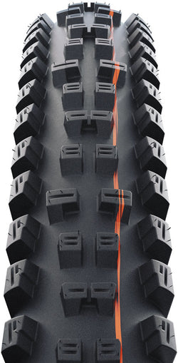 Schwalbe Tacky Chan Tire - 27.5 x 2.40, Tubeless, Folding, Black, Standard, Gravity, Soft, E-50 - Tires - Tacky Chan Tire