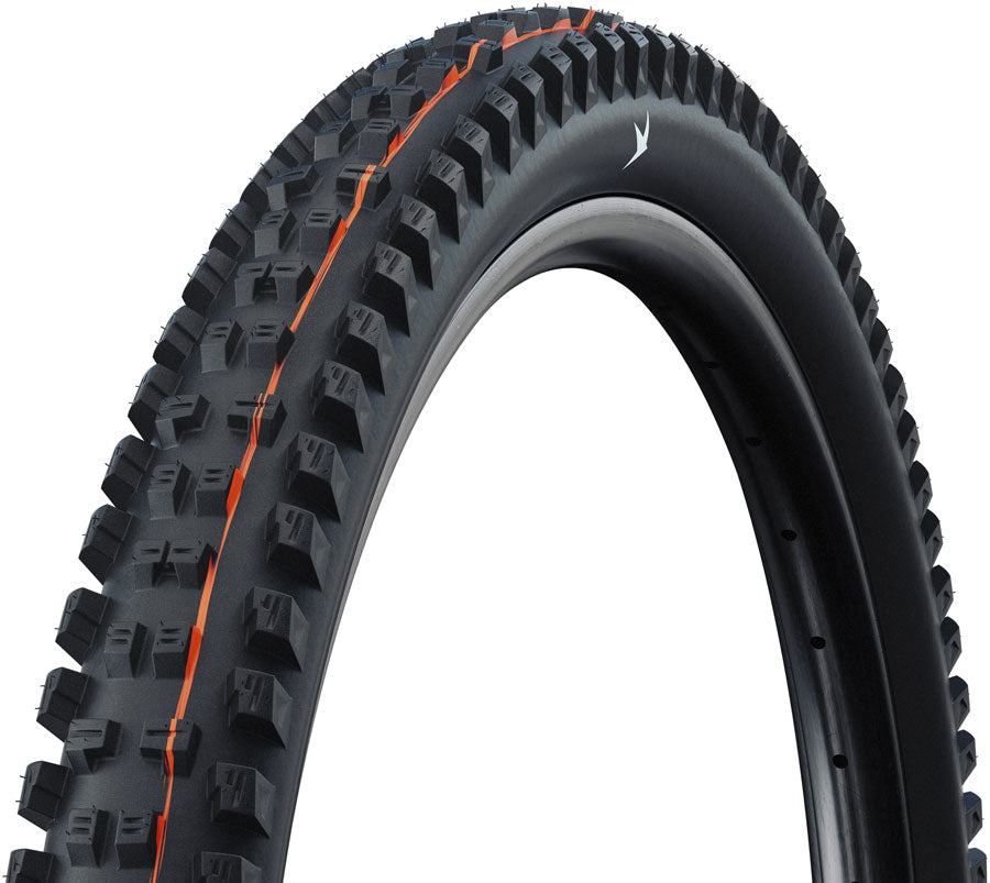 Schwalbe Tacky Chan Tire - 27.5 x 2.40, Tubeless, Folding, Black, Standard, Trail, Soft, E-50