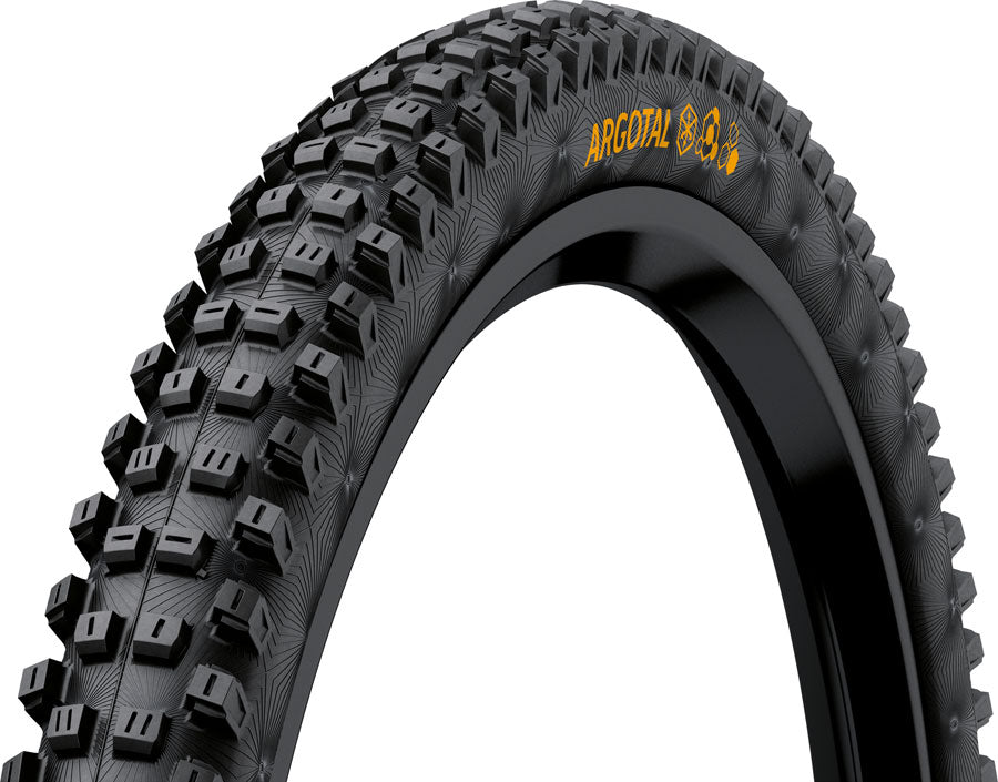 Continental Argotal Tire - 29 x 2.40, Tubeless, Folding, Black, Soft, Trail Casing, E25 MPN: 1508310000 Tires Argotal Tire