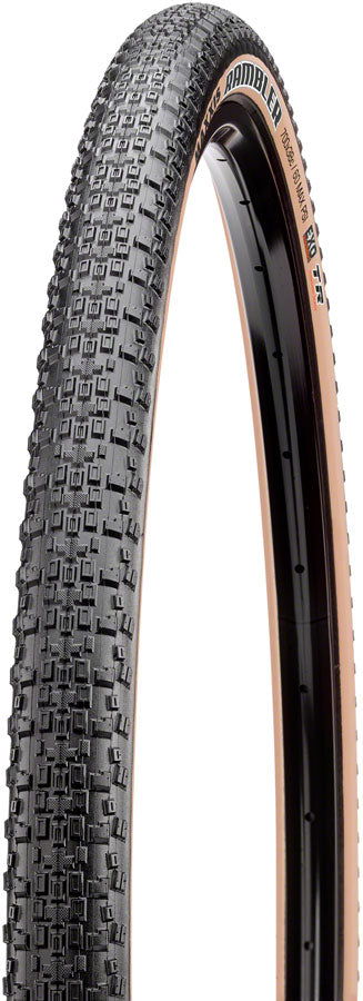 Maxxis Rambler Tire - 700 x 50, Tubeless, Folding, Black/Tan