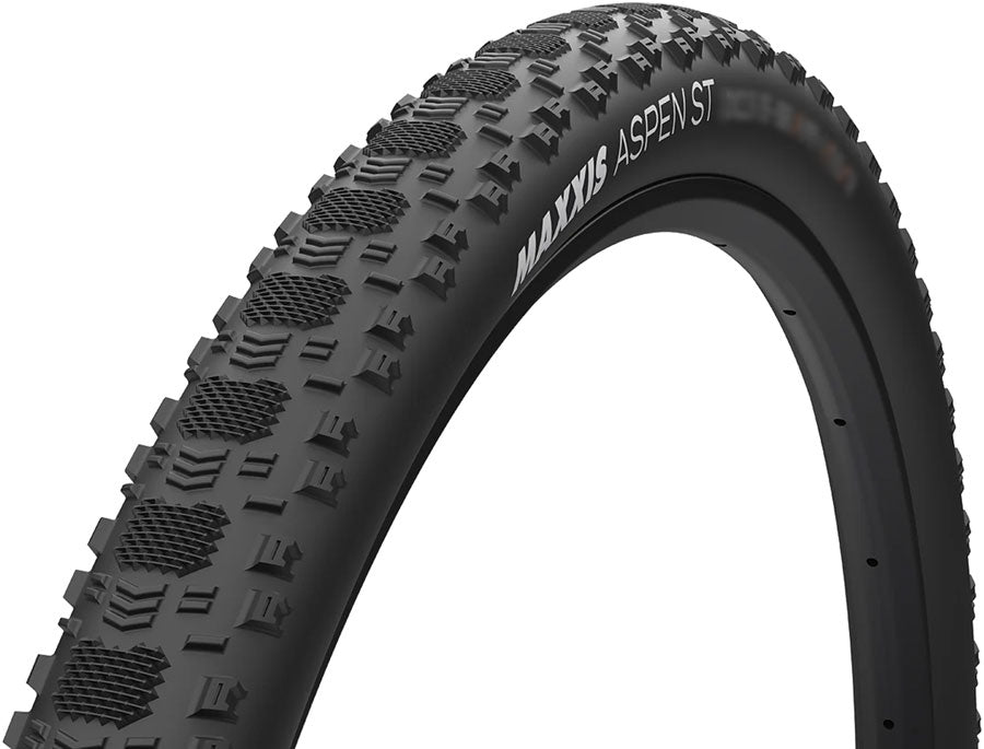 Maxxis Aspen ST Tire - 700 x 55, Tubeless, Folding, Black, HYPR-X, EXO MPN: TB00670300 Tires Aspen ST Tire