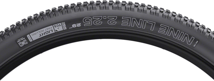 WTB Nine Line Tire - 29 x 2.25, TCS Tubeless, Folding, Black
