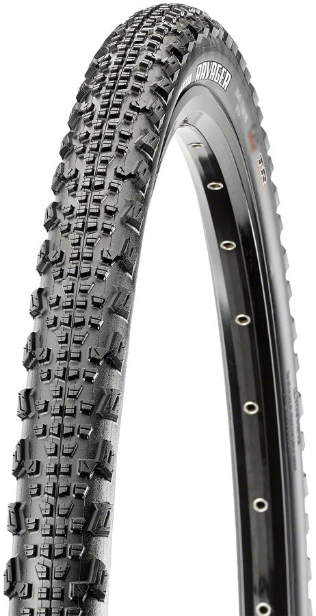 Maxxis Ravager Tire - 700 x 50, Tubeless, Folding, Black, Dual, EXO MPN: TB00450400 Tires Ravager Tire