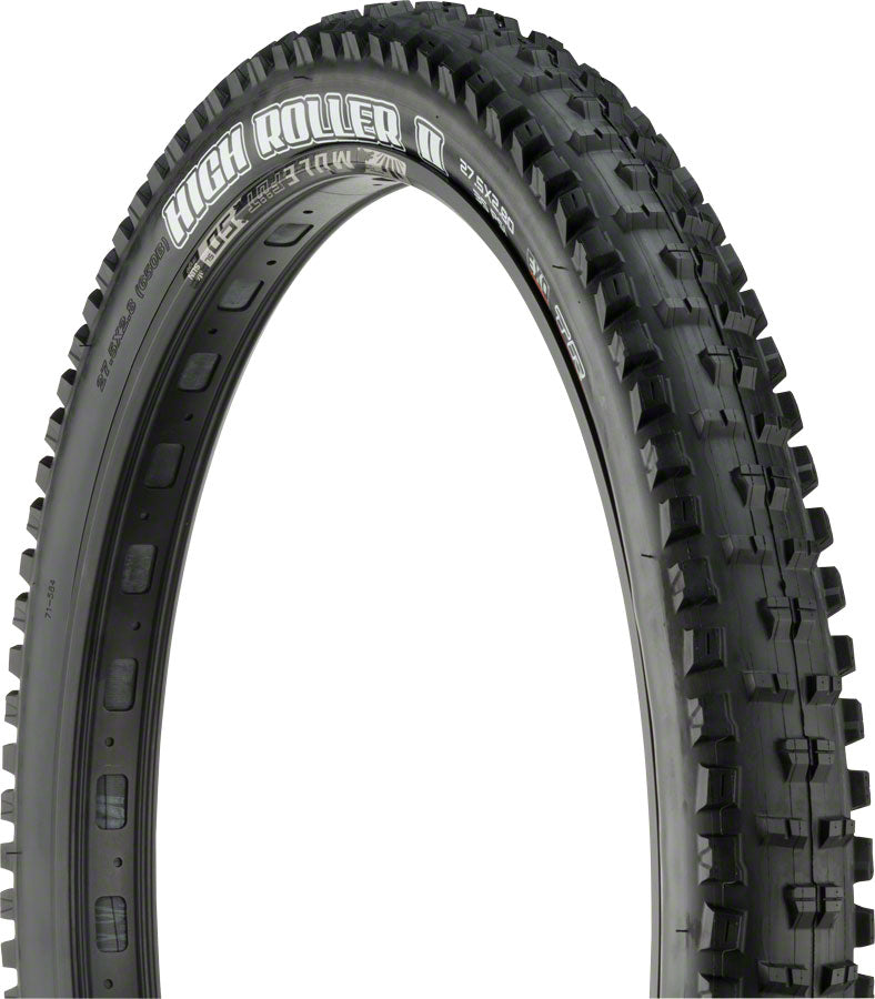 Maxxis High Roller II Tire - 27.5 x 2.8, Tubeless, Folding, Black, Dual, EXO MPN: TB96910100 UPC: 4717784031910 Tires High Roller II Tire