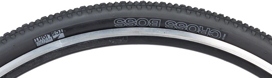 WTB Cross Boss Tire - 700 x 35, TCS Tubeless, Folding, Black, Light, Fast Rolling MPN: W010-0564 UPC: 714401105645 Tires Cross Boss Tire