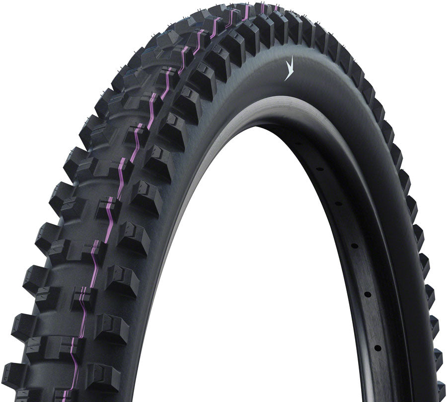 Schwalbe Shredda Front Tire - 29 x 2.50, Tubeless, Folding, Black, Evolution Line, Gravity Pro, Addix Ultra Soft, MPN: 11654553.01 Tires Albert Tire