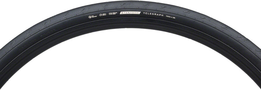 Teravail Telegraph Tire - 700 x 40, Tubeless, Folding, Black, Light and Supple MPN: 19-000609 UPC: 708752512894 Tires Telegraph Tire