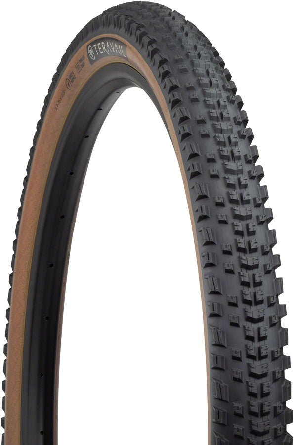 Teravail Ehline Tire - 27.5 x 2.3, Tubeless, Folding, Tan, Durable, Fast  Compound