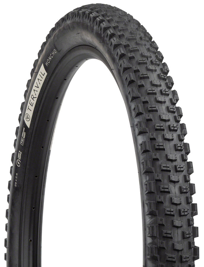 Teravail Honcho Tire - 29 x 2.6, Tubeless, Folding, Black, Light and Supple, Grip Compound MPN: 19-000053 UPC: 708752348356 Tires Honcho Tire