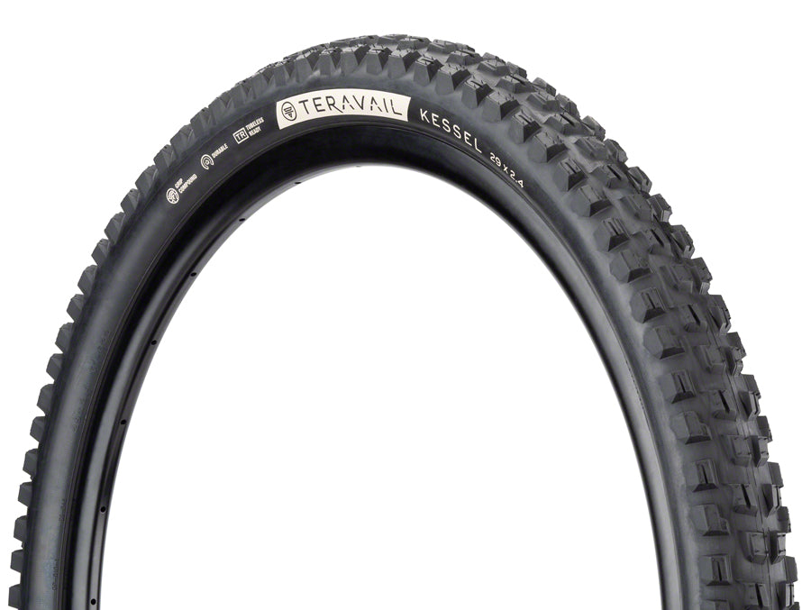 Teravail Kessel Tire - 29 x 2.5, Tubeless, Folding, Black, Durable, Grip Plus Compound - Tires - Kessel Tire