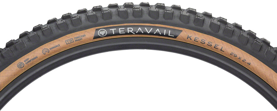 Teravail Kessel Tire - 29 x 2.4, Tubeless, Folding, Tan, Durable MPN: 19-000182 UPC: 708752329188 Tires Kessel Tire