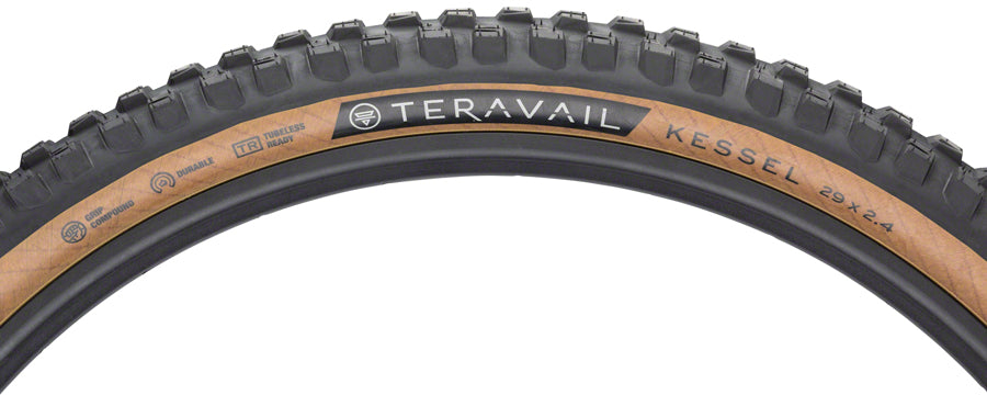 Teravail Kessel Tire - 29 x 2.5, Tubeless, Folding, Tan, Durable Plus, Grip Plus Compound MPN: 19-000645 UPC: 708752531031 Tires Kessel Tire