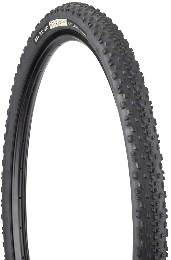 Teravail Rutland Tire - 700 x 47, Tubeless, Folding, Black, Durable