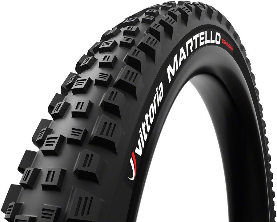 Vittoria Martello Enduro Tire - 27.5 x 2.40, Tubeless, Folding, Black, 4C Graphene, G2.0, E-Bike MPN: 11A00420 Tires Martello Enduro Tire