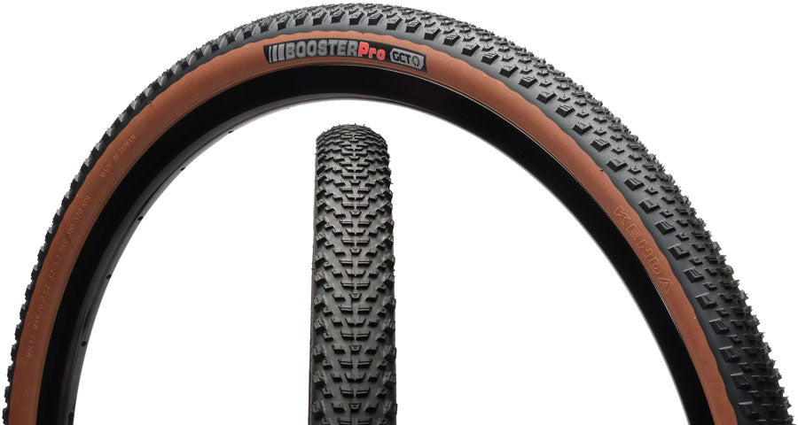 Kenda Booster Pro Tire 700 x 40 Tubeless Folding Coffee Sidewall 120tpi GCT