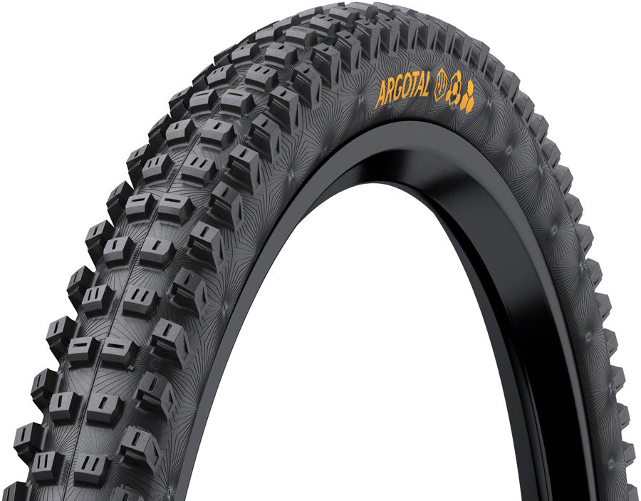 Continental Argotal Tire - 27.5 x 2.40, Tubeless, Folding, Black, SuperSoft, Enduro Casing, E25