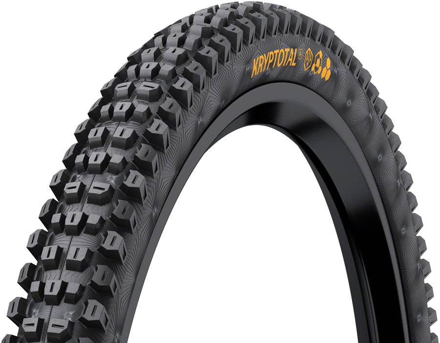 Continental Kryptotal Front Tire - 29 x 2.60, Tubeless, Folding, Black, Soft, Enduro Casing, E25 MPN: 01508200000 Tires Kryptotal Front Tire