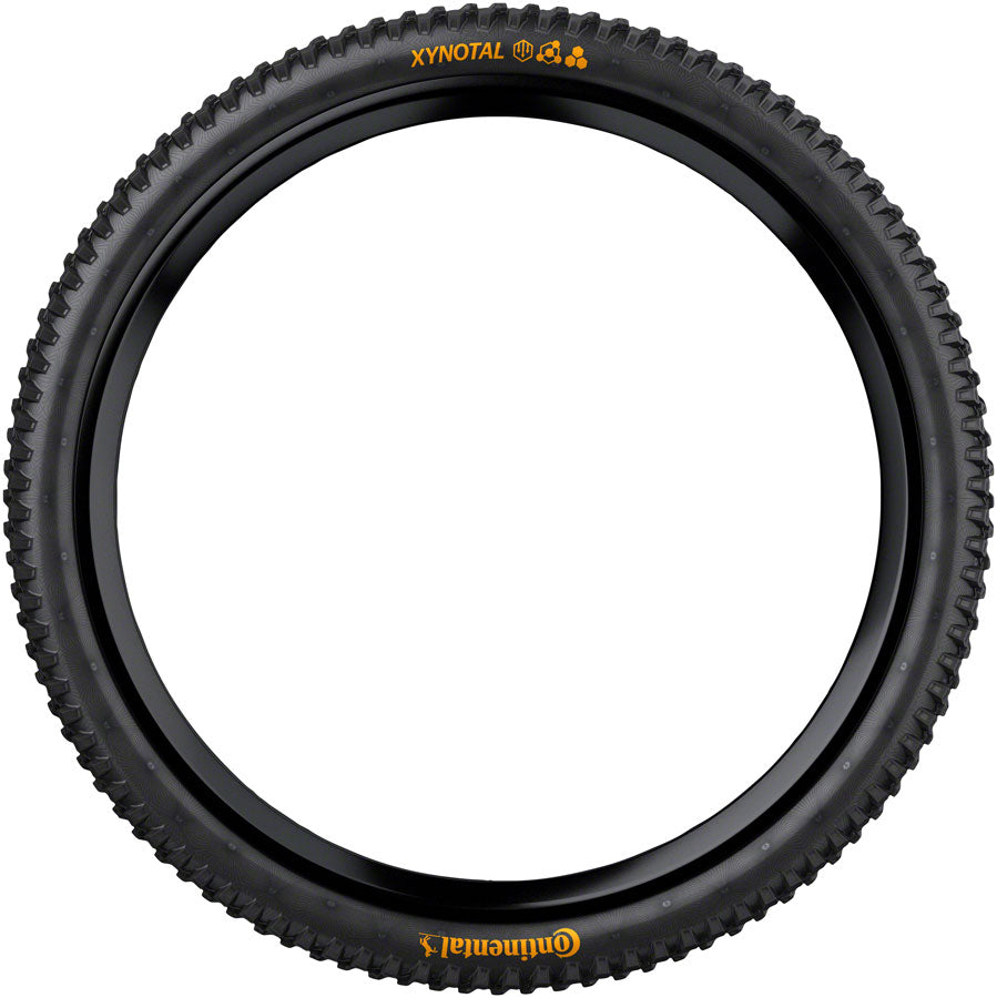 Continental Xynotal Tire - 27.5 x 2.40, Tubeless, Folding, Black, Soft, Trail Casing, E25 - Tires - Xynotal Tire