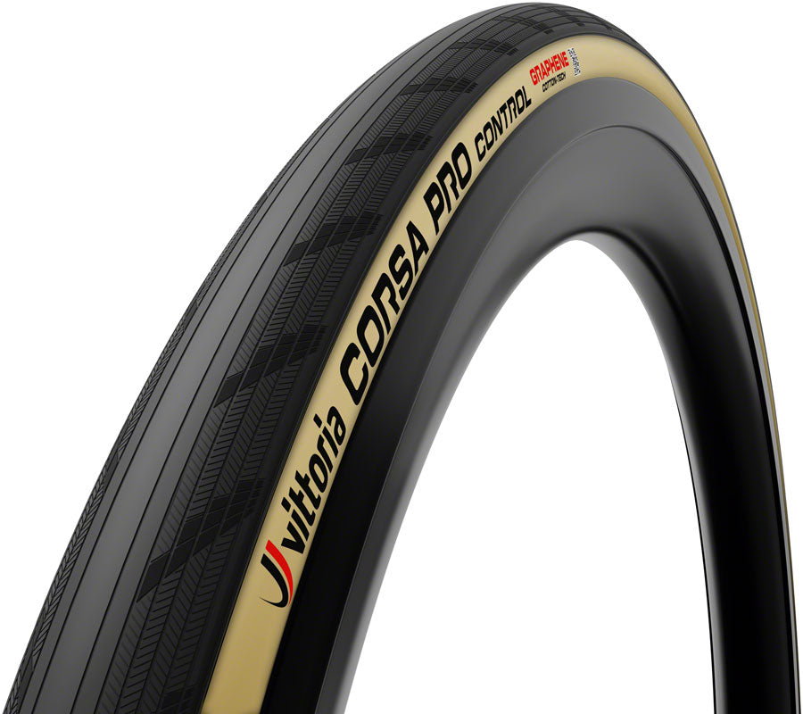 Vittoria Corsa Pro Control Tire - 700 x 38, Tubeless, Folding, Black/Cotton Tan, Race, Graphene, G2.0 MPN: 11A00834 Tires Corsa Pro Control Tire