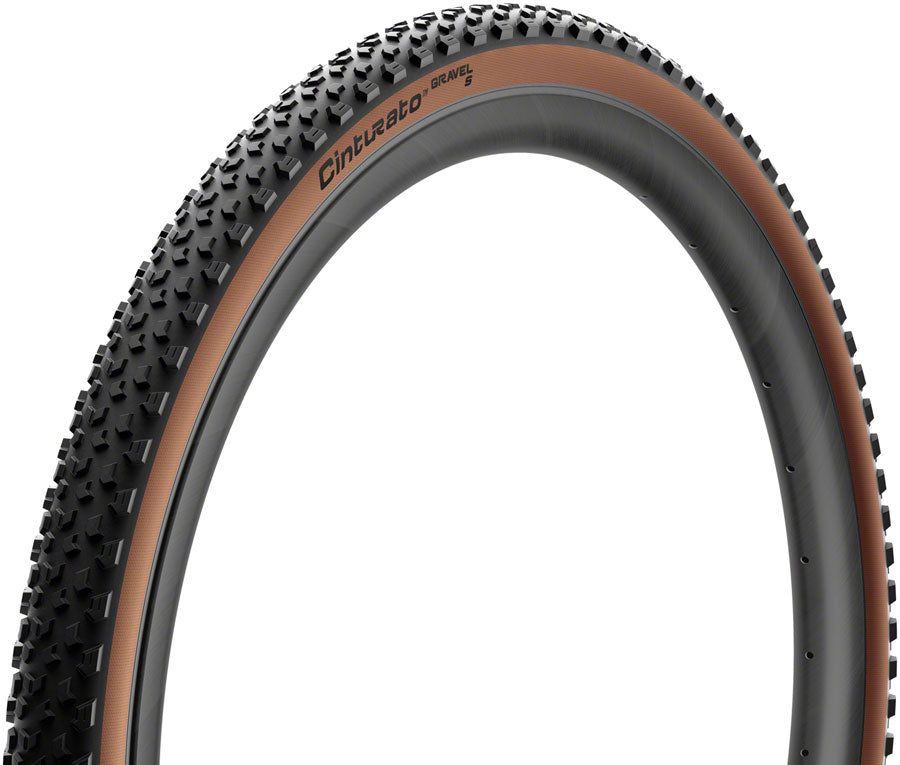 Pirelli Cinturato Gravel S Tire - 700 x 50, Tubeless, Folding, Classic Tan MPN: 4162300 Tires Cinturato Gravel S Tire