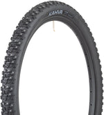 45NRTH Kahva Tire - 27.5 x 2.1, Tubeless, Folding, Black, 60 TPI, 240 Concave Carbide Studs MPN: 11-000194 UPC: 708752335370 Tires Kahva Tire