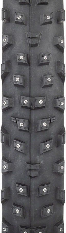 45NRTH Wrathchild Tire - 29 x 2.6, Tubeless, Folding, Black, 60 TPI, 252 Concave Carbide Studs - Tires - Wrathchild Trail Tire