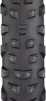 45NRTH Wrathchild Tire - 29 x 2.6, Tubeless, Folding, Black, 120 TPI, 252 XL Concave Carbide Aluminum Studs - Tires - Wrathchild Trail Tire