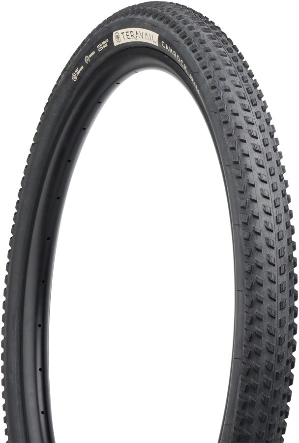 Teravail Camrock Tire - 29 x 2.4, Tubeless, Folding, Black, Light Trail, Fast Compound MPN: 19-000546 UPC: 708752522909 Tires Camrock Tire