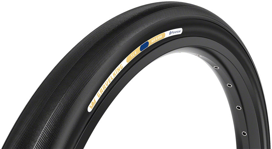 Panaracer GravelKing Slick Tire - 700 x 45, Tubeless, Folding, Black