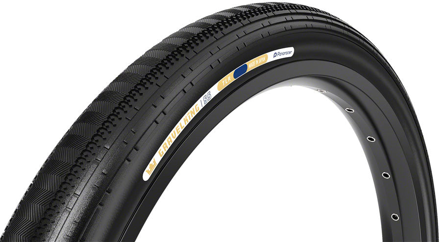 Panaracer GravelKing SS Tire - 700 x 45, Tubeless, Folding, Black
