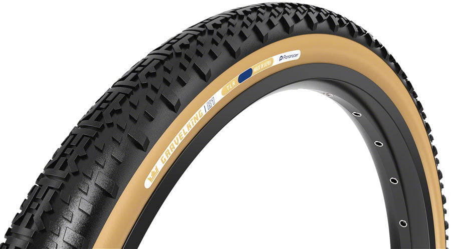 Panaracer GravelKing X1 Tire - 700 x 55, Tubeless, Folding, Black/Brown MPN: RF755-GKX1-D2 Tires GravelKing X1 Tire
