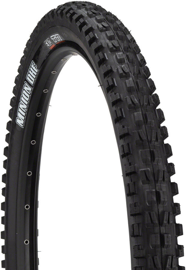 Maxxis Minion DHF Tire - 27.5 x 2.5, Tubeless, Folding, Black, Dual, EXO, Wide Trail MPN: TB85975000 Tires Minion DHF Tire