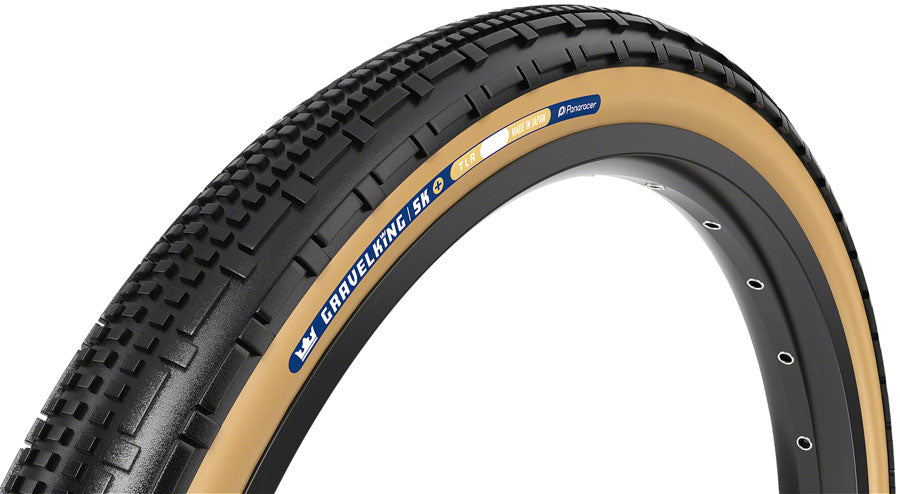 Panaracer GravelKing SK Plus Tire - 700 x 40, Tubeless, Folding, Black/Brown MPN: RF740-GKSK-P-D2 Tires GravelKing SK Plus Tire