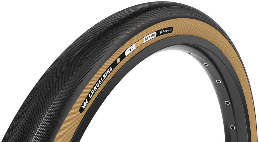 Panaracer GravelKing R Tire - 700 x 40, Tubeless, Folding, Black/Amber MPN: RF740-GK-R-SX2 Tires GravelKing R Tire