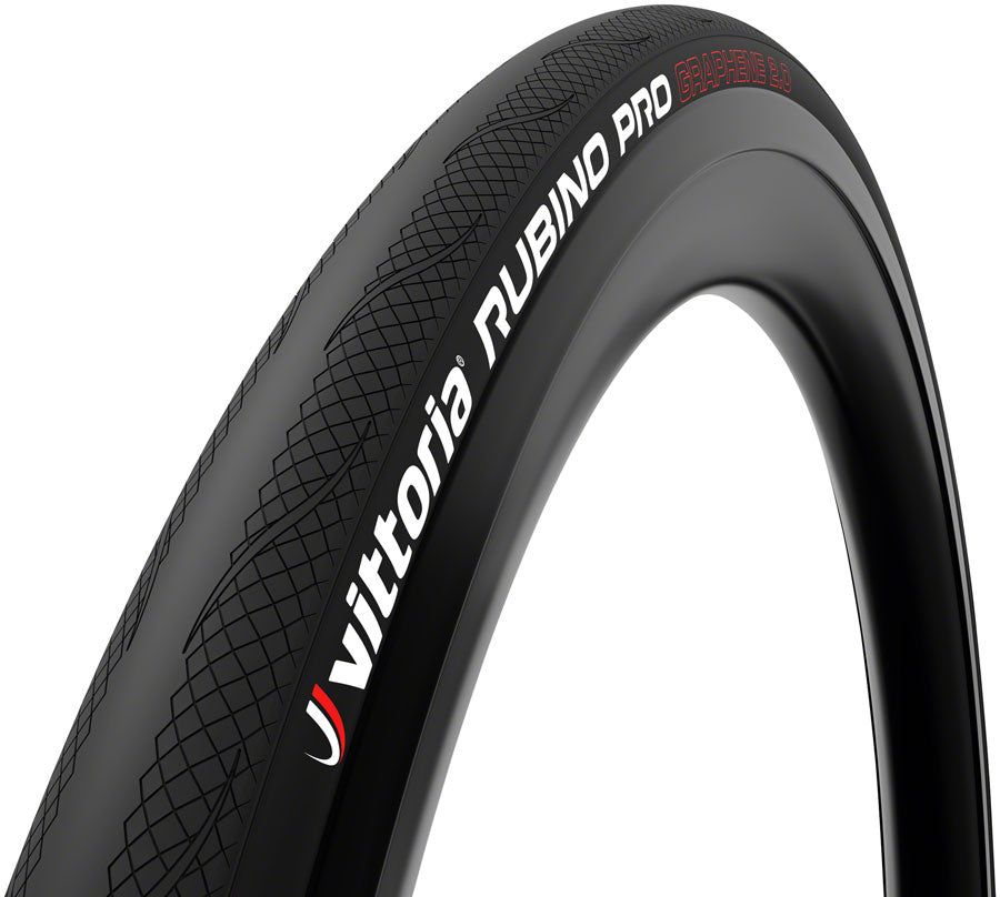 Vittoria Rubino Pro Tire - 700 x 25, Clincher, Folding, Black, G2.0 MPN: 11A00140 Tires Rubino Pro Tire