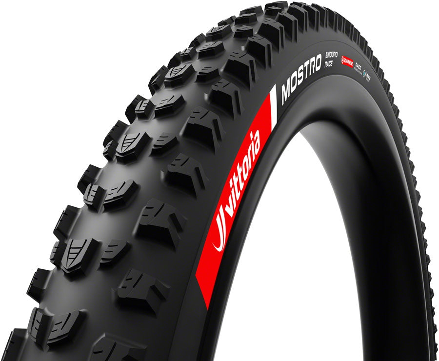 Vittoria Mostro Enduro Race Tire - 29 x 2.60, Tubeless, Folding, Black, Graphene + Silica, G2.0, E-Bike MPN: 11A00571 Tires Mostro Enduro Race Tire