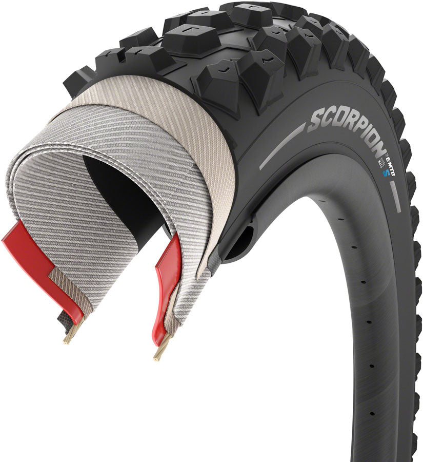 Pirelli Scorpion E-MTB S Tire - 29 x 2.6, Tubeless, Folding, Black MPN: 4194400 Tires Scorpion E-MTB S Tire