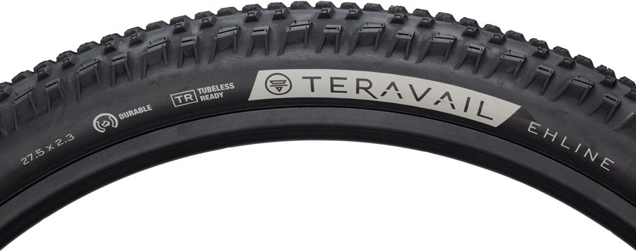 テラベイル TERAVAIL EHLINE 27.5×2.3 2本セット Teravail Ehline Tire - 27.5 x 2.3, Tubeless, Folding, Black