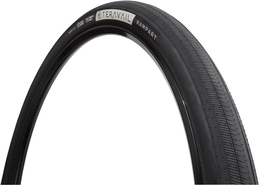 Teravail Rampart Tire - 650b x 47, Tubeless, Folding, Black, Durable, Fast Compound MPN: 19-000028 UPC: 708752347779 Tires Rampart Tire